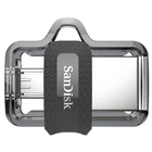 Флешка microUSB 32Gb SanDisk Ultra Dual Drive m3.0 Silver (SDDD3-032G-G46)