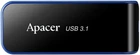 Флешка USB 3.1 32Gb Apacer AH356 Black (AP32GAH356B-1)