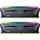 Оперативная память DDR5 32 Gb (6400 MHz) (Kit 16 Gb x 2) Lexar Ares RGB Black (LD5EU016G-R6400GDLA)