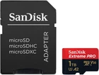 Карта памяти microSD 1 TB SanDisk Extreme PRO class 10 UHS-I V30 U3 A2 + SD адаптер (SDSQXCD-1T00-GN6MA)