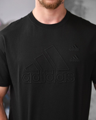 Футболка retro adidas black 0 XL - зображення 5