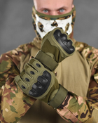 Тактичні рукавички stendboy haki 0 ​​M - зображення 6