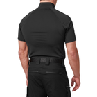 Футболка тактическая потоотводящая 5.11 Tactical® V.XI™ Sigurd S/S Shirt S Black - изображение 5