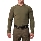 Термореглан 5.11 Tactical V.XI Sigurd L/S Shirt M RANGER GREEN - зображення 1