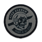 Нашивка 5.11 Tactical® Escape At All Costs Patch Grey