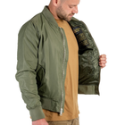 Куртка летняя Sturm Mil-Tec® US Summer MA1® Flight Jacket S Olive - изображение 3