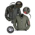 Куртка летняя Sturm Mil-Tec® US Summer MA1® Flight Jacket XL Olive - изображение 8