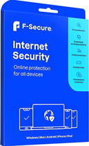 Антивірус F-Secure Internet Security 10 пристроїв 1 рік (FCFYBR1N010E1)