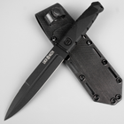 Нож тактический "Полуторний" черный (kn31) - изображение 4