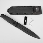 Нож тактический "Полуторний" черный (kn31) - изображение 7