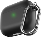 Чохол для AirPods 3 KeyBudz PodSkinz HyBridShell Black (810082990522) - зображення 1