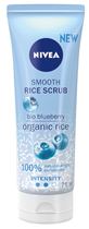 Peeling NIVEA Smooth Rice Scrub ryżowy do twarzy z bio borówkami 75 ml (9005800317007)