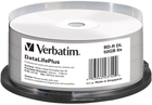 Диски Verbatim BD-R DL 50GB 6x Wide Printable Brand spindle 25 шт (0023942437499) - зображення 1