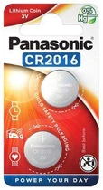 Літієва Батарейка Panasonic Litium Power CR2016 3V блістер 2шт