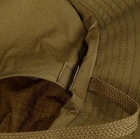 Панама Sturm Mil-Tec British Boonie Hat with Neck Flap R/S L Coyote - изображение 9
