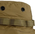 Панама Sturm Mil-Tec British Boonie Hat with Neck Flap R/S M Coyote - изображение 8