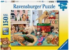 Puzzle Ravensburger Little Paws Playtime 150 elementów (4005555008651) - obraz 1