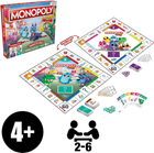 Набір настільних ігор Hasbro Monopoly Junior 2 в 1 (5010996134820) - зображення 3