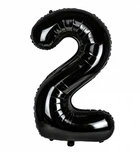 Кулька Цифра "2" (76 см) колір - чорний