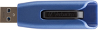 Флеш пам'ять Verbatim Store Go V3 MAX 128GB USB 3.0 Blue (0023942498087) - зображення 1