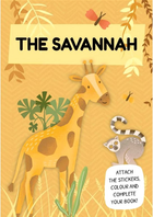 Настільна гра Sassi Junior Card Games The Seven Families The Savannah (9788830313149) - зображення 2