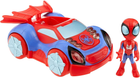 Автомобіль Hasbro Marvel Spidey And His Amazing Friends Glow Tech Web-Crawler з фігуркою (5010994104405) - зображення 3