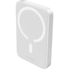 Павербанк з бездротовою зарядкою Qi 15W Baseus Magnetic Mini Wireless Fast Charge 2in1 6000mAh 20W 2.4A QC3.0+PD3.0 (P10059002223-00) White