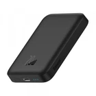 Павербанк с беспроводной зарядкой Qi 15W Baseus Magnetic Mini 10000mAh 20W 2в1 QC3.0+PD3.0 (PPCX070001) Black