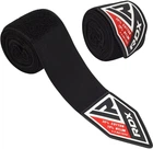 Бинты для бокса RDX WX Professional Boxing Hand Wraps 4.5 м Black (HWX-RB+)