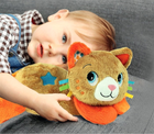 М'яка іграшка Clementoni Sweet Chamomile Kitten Cuddles Бежево-оранжева 30 см (8005125178766) - зображення 2