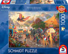 Puzzle Schmidt Spiele Thomas Kinkade Disney Dumbo 69.3 x 49.3 cm 1000 elementów (4001504599393) - obraz 1