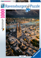 Puzzle Ravensburger Landscapes Cologne Cathedral 70 x 50 cm 1000 elementów (4005556159956) - obraz 1