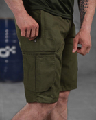 Мужской летний комплект костюм шорты+футболка 5.11 Tactical L олива (87454) - изображение 3