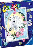 Malowanie po numerach Ravensburger CreArt Classic Unicorn 18 x 24 cm (4005556202683) - obraz 2