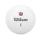 М'ячі для гольфу Wilson Duo Soft білі 12 штук (97512686990) - зображення 2