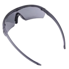 Окуляри захисні балістичні ESS Crosshair Black with Smoke Gray LenseBlack - зображення 5