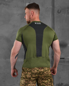 Компрессионная тактическая футболка . олива XL - изображение 3