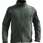 Кофта тактическая флисовая флиска куртка S.archon olive Размер XL - изображение 2
