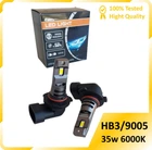 Автомобільні світлодіодні лампи 2шт. Boorin Led HB3/9005 6000K 35W 3500lm 12V