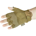 Перчатки тактические Mechanix Безпалые койот, M - изображение 3