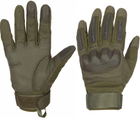 Перчатки полнопалые тактические Ambassador олива, L - изображение 8