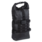 Рюкзак скручування Sturm Mil-Tec Tactical Backpack Seals Dry-Bag Black Black