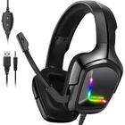 Проводные наушники игровые Gaming Onikuma K20 с микрофоном и RGB подсветкой для компьютера