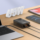 Ładowarka sieciowa ColorWay Power Delivery 2 USB-A + 2 USB TYPE-C 65W Black (CW-CHS040PD-BK) - obraz 7