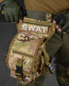 Тактична Сумка поясна на ногу swat 17-0 - зображення 6