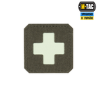 Нашивка M-Tac Medic Cross Laser Cut Ranger Green/GID - изображение 1