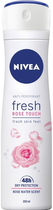 Zestaw dla kobiet Nivea Rose Care Żel pod prysznic 250 ml + Antyperspirant w sprayu 150 ml (9005800363615) - obraz 4