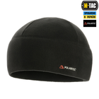 Шапка M-Tac Watch Cap фліс Light Polartec Black XL - зображення 4