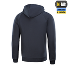 Кофта M-Tac Hoodie Cotton Raglan Dark Navy Blue L/R - изображение 4