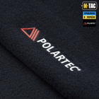 Шапка M-Tac Watch Cap фліс Light Polartec Dark Navy Blue S - зображення 5